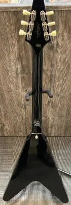 Epiphone - Limited Edition Jimi Hendrix ''Love Drops'' Flying V Electric Guitar with Hardshell Case - Ebony 2